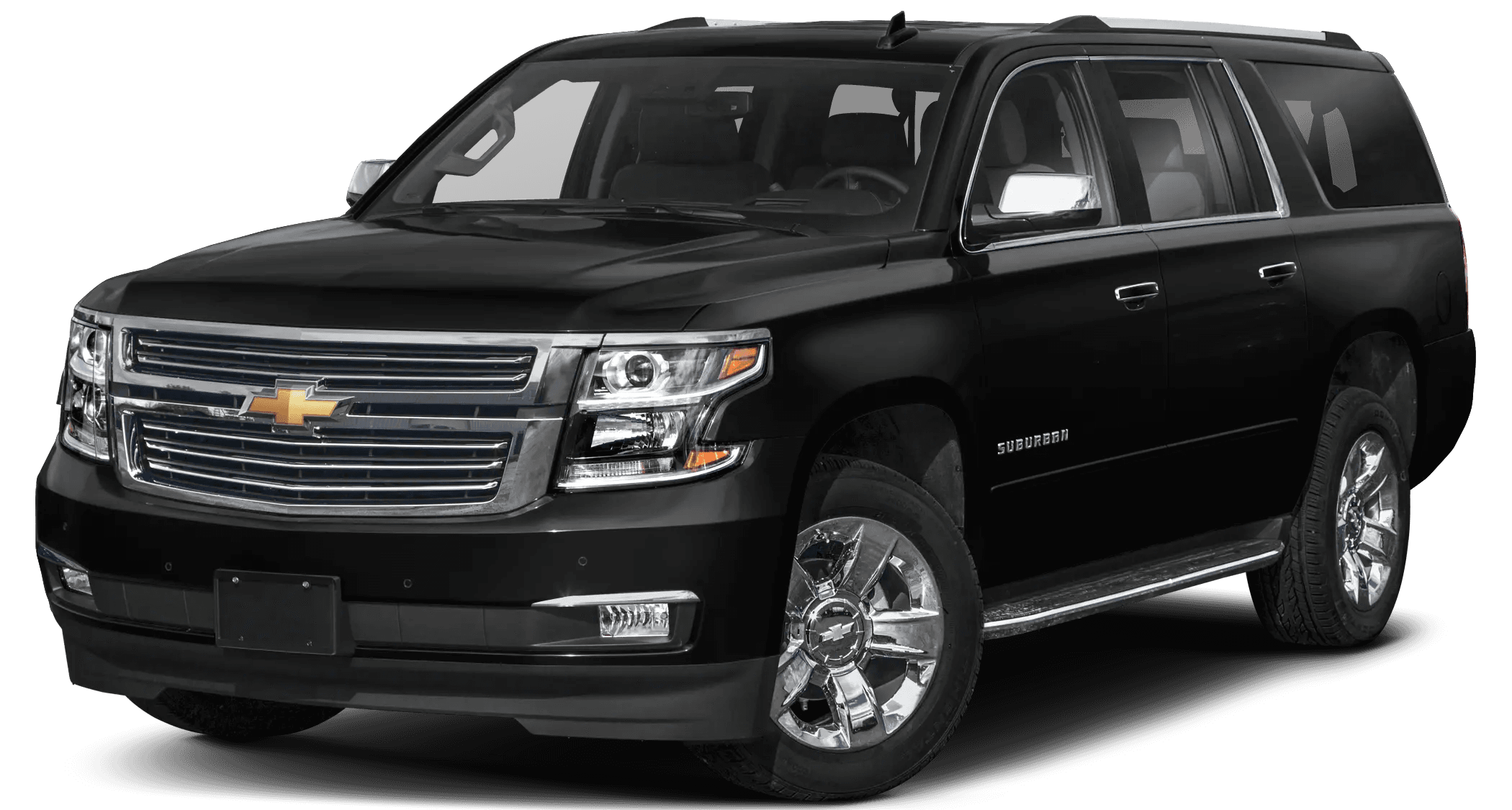 Black Suburban 2020 exterior