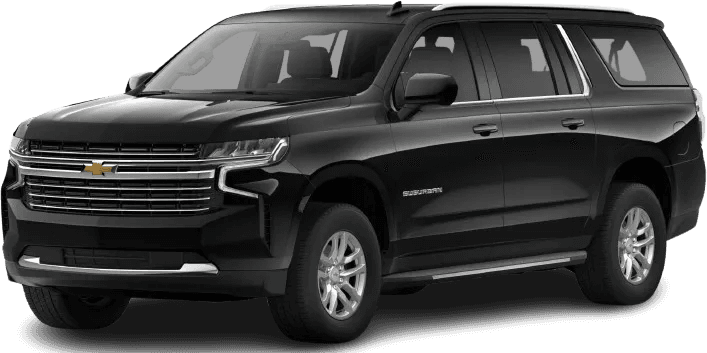 Black Suburban 2024 exterior